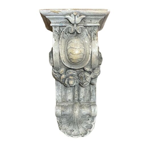 15" Pineapple Garland Vintage Bracket Wall Sconce Corble - Picture 1 of 7